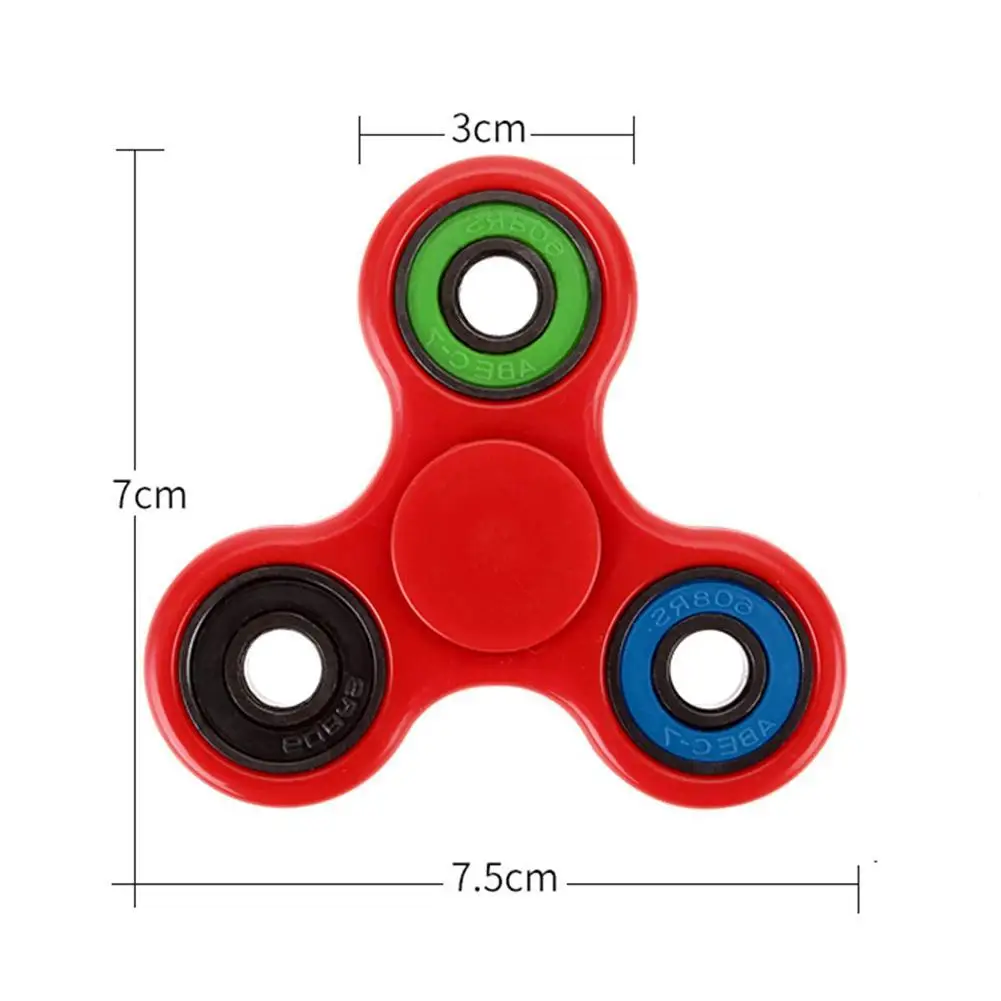 11 Colors Hand Spinner EDC ABS Fidget Anti Stress Anxiety Professional Spiner Toy for Autism and ADHD Gifts Lowest Price |