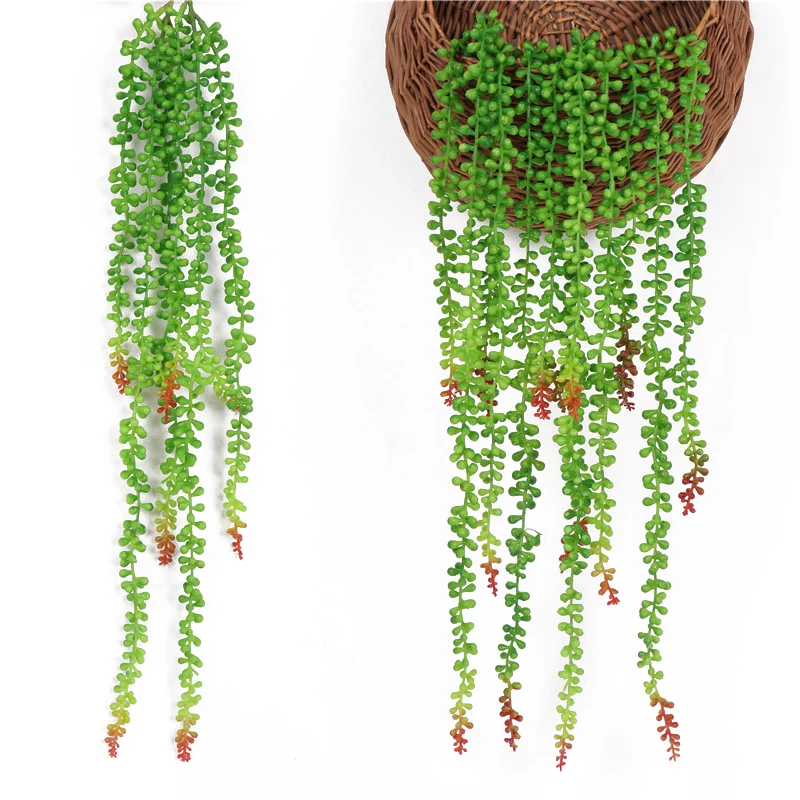 75 см искусственные Поддельные Сваг из лозы листьев растений гирлянда дома сад