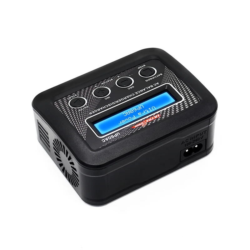 UP60AC 60 W 6A 2-4 S AC баланс батареи Lipo зарядное устройство для LiPO/LiHV/LiFe/LiIon/NiMH RC FPV