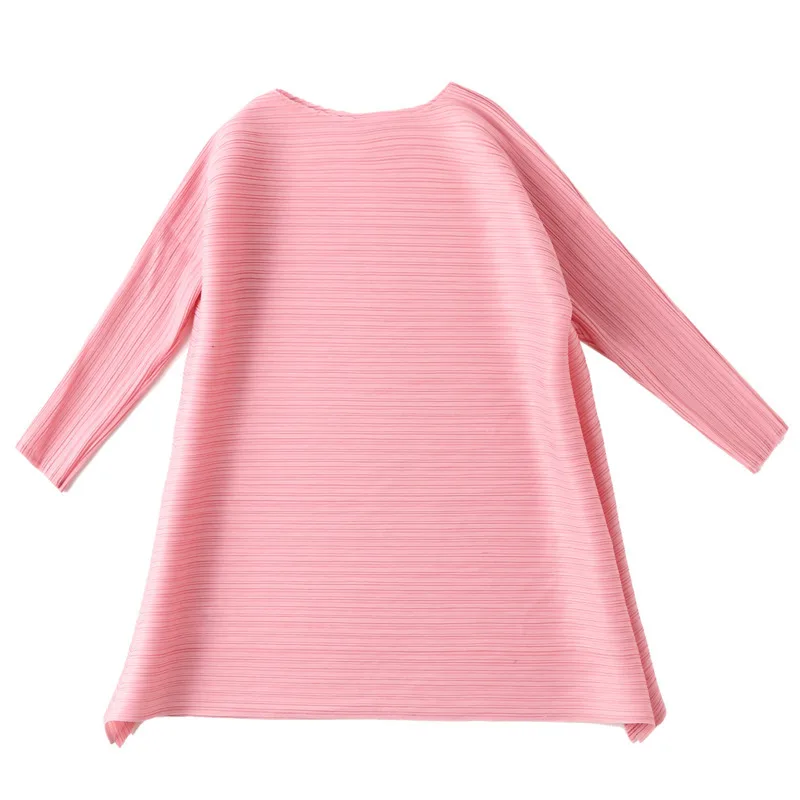 Женская плиссированная футболка LANMREM свободный эластичный Топ с коротким