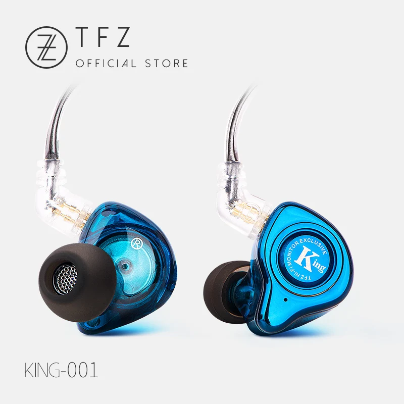 Ароматизированные наушники вкладыши Zither TFZ KING улучшенная версия 3 5 мм hi fi