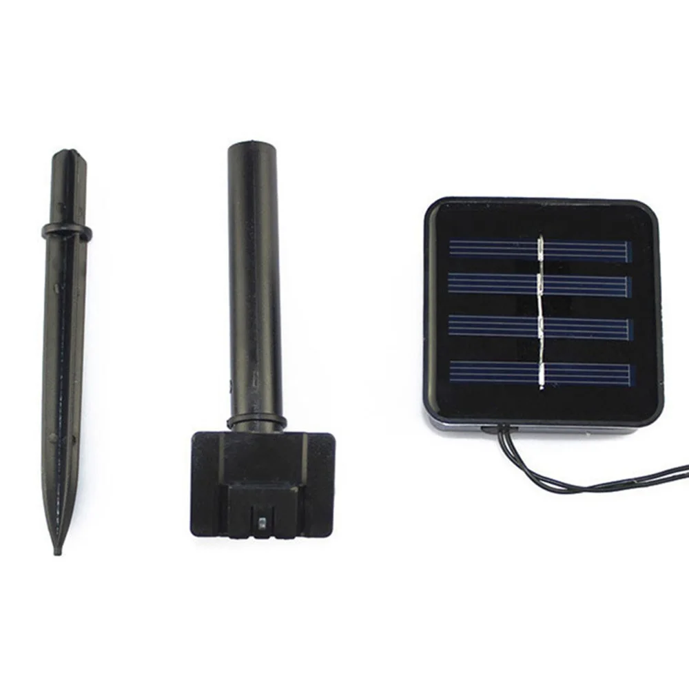 50 светодио дный led батарея/Солнечная Фея гирлянды открытый Свадьба Рождество