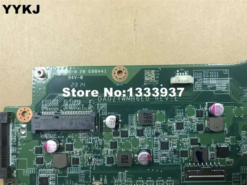 Материнская плата для ноутбука ACER DA0ZYWMB6E0 NBMX1100450 aceller aspire E5-771G E5-771 ZYW материнская