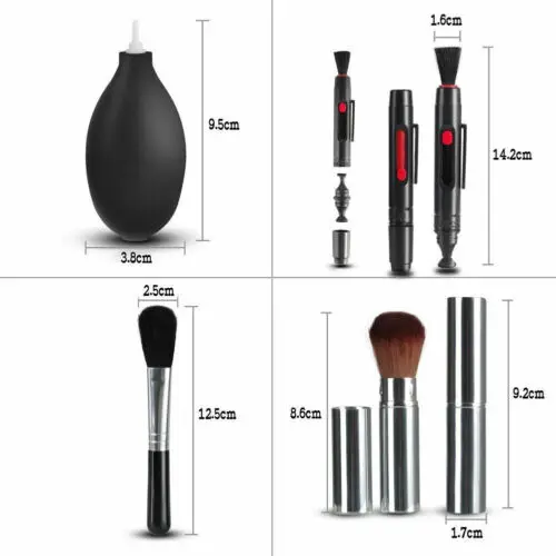 New Professional Lens Cleaning Brush Equipment for Canon Nikon DSLR Camera Kits | Дом и сад