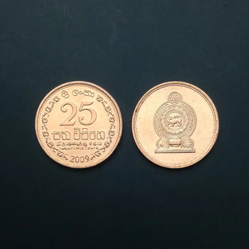 1 шт. монета 25 центов 2009 км # 141.2b UNC нераспределенная коллекционная Подарочная