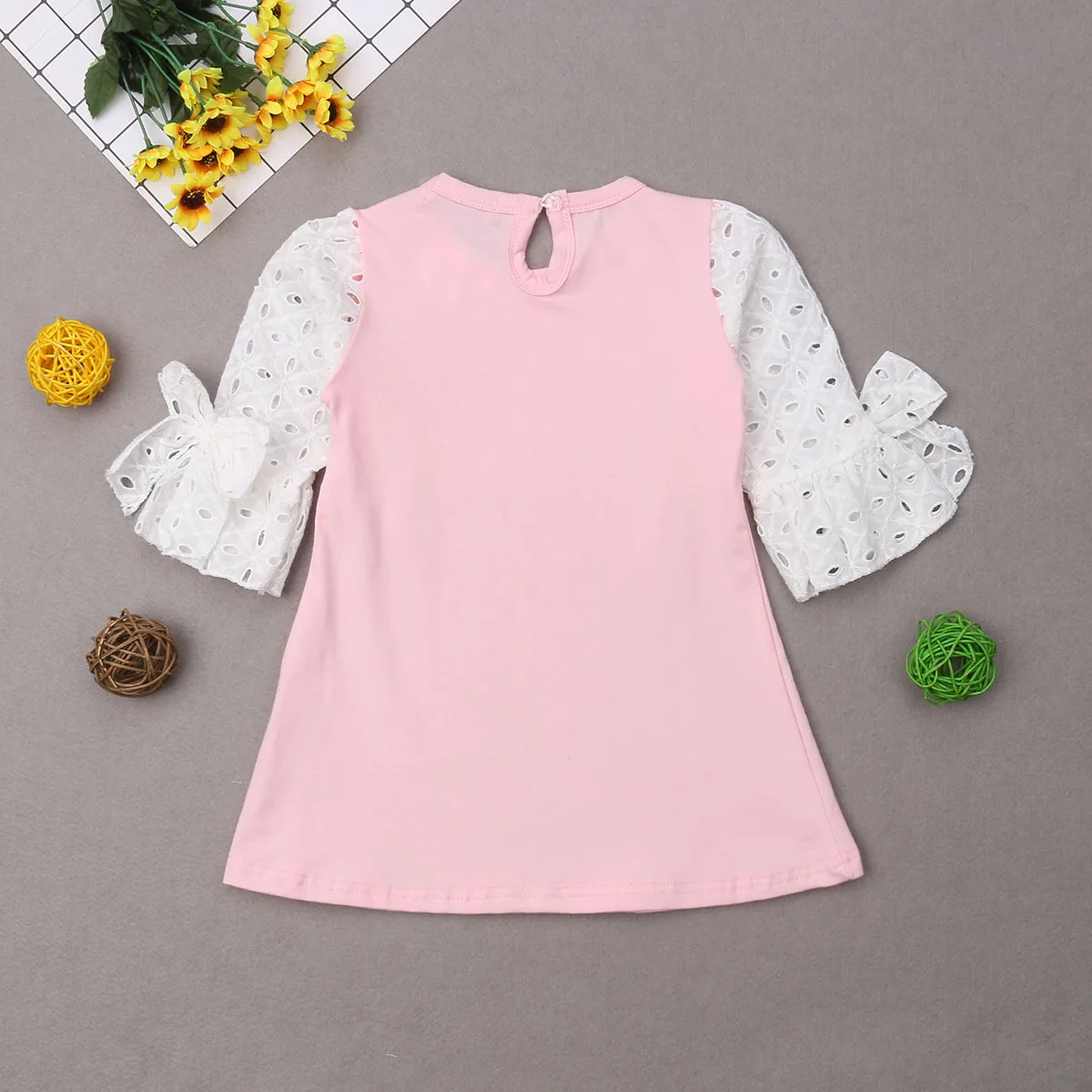 Одинаковые платья для мамы и дочки милое розовое платье трапециевидной формы с