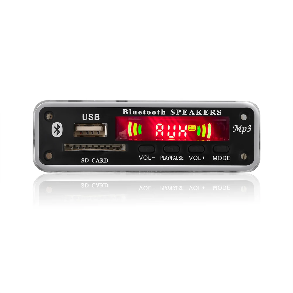 KEBIDU новый дизайн беспроводной Bluetooth 12 в MP3 WMA декодер плата аудио модуль USB SD радио