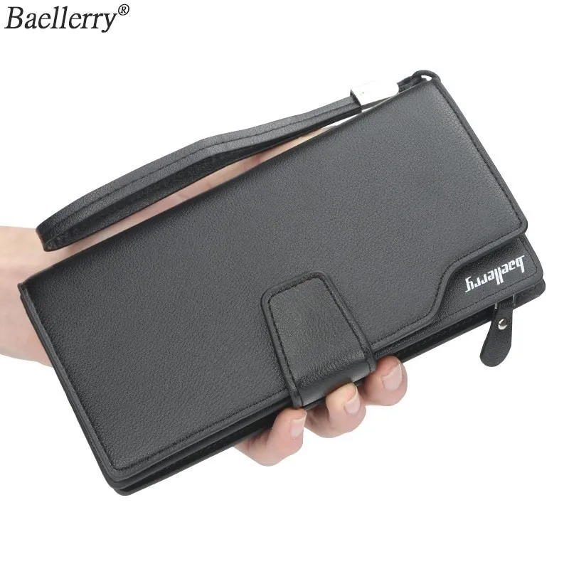 Новый Кошелек Baellerry из искусственной кожи для мужчин и женщин деловые Длинные