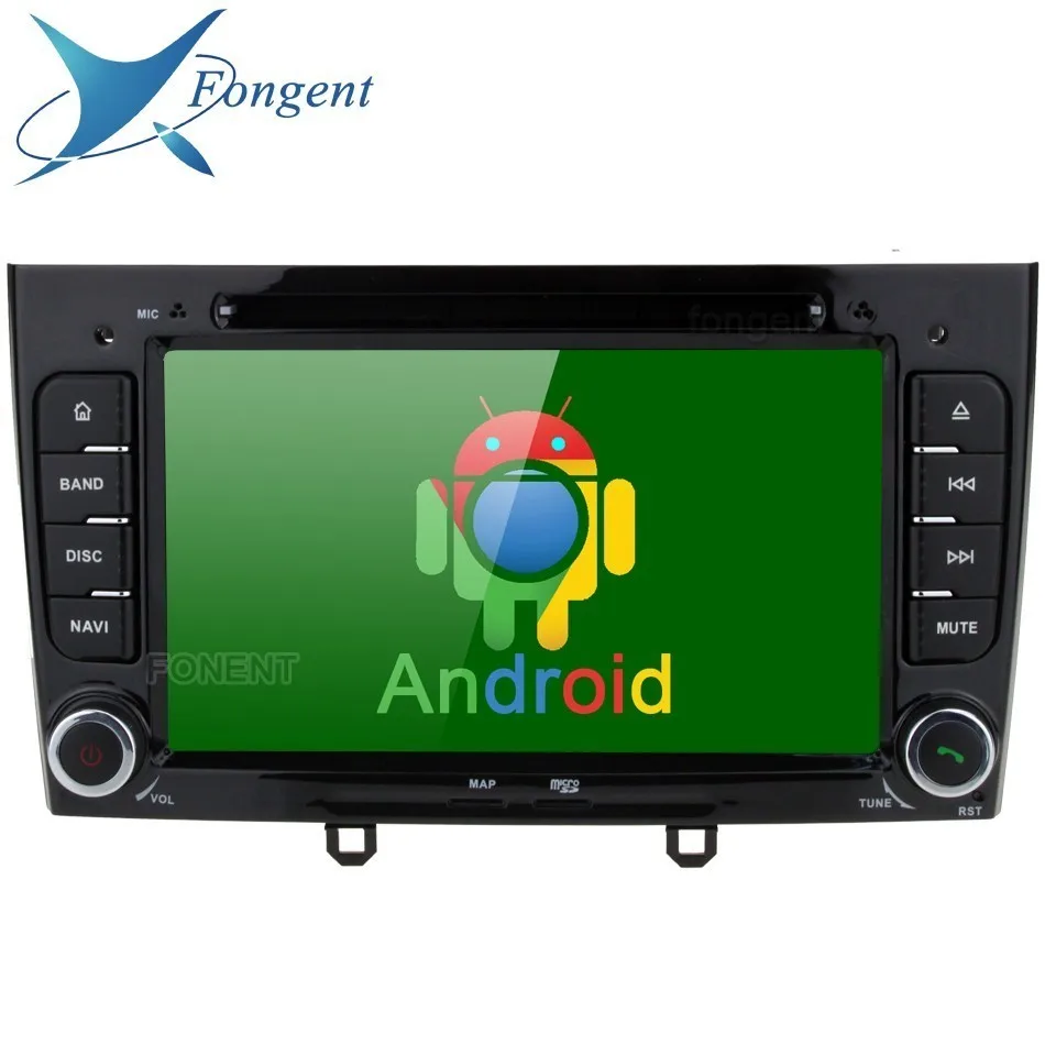 Android для Peugeot 408 2010 2011 308 2008 2009 Автомобильный мультимедийный DVD плеер радио GPS