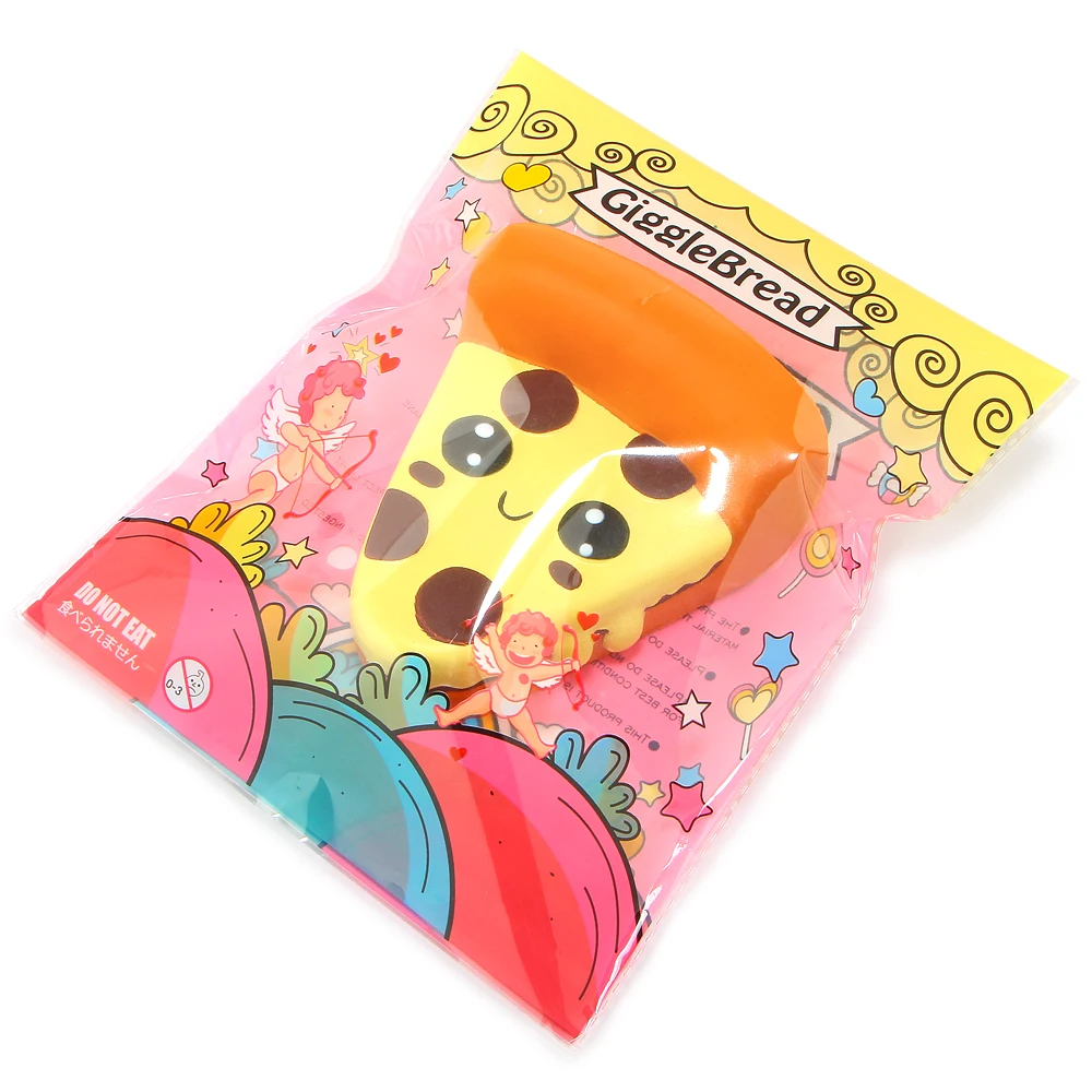 Kawaii мягкие игрушки для пиццы кремовые ароматизированные медленно