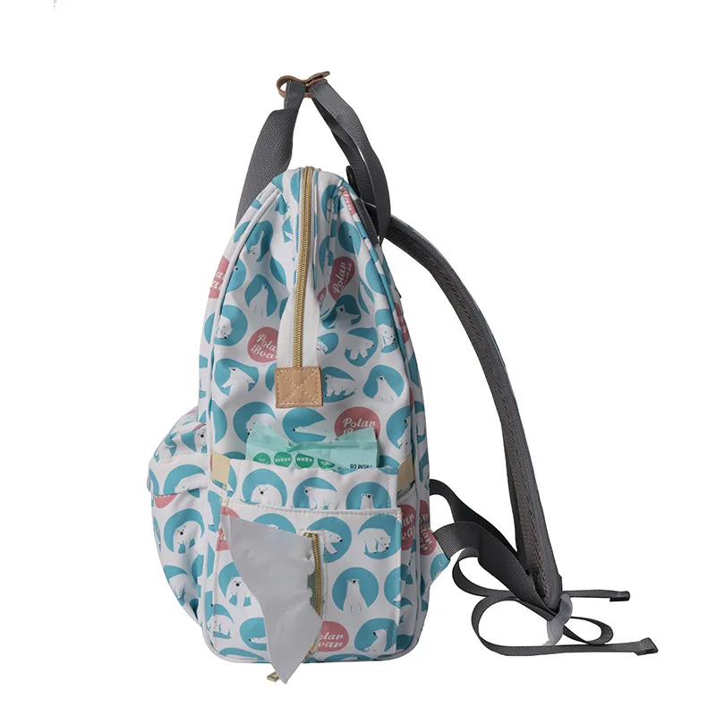 Enjoy Childhood Fashion Mommy Bag Cartoon Pattern Maternity Large Capacity Travel Backpack Mom Nappy Diaper For Baby Care | Мать и