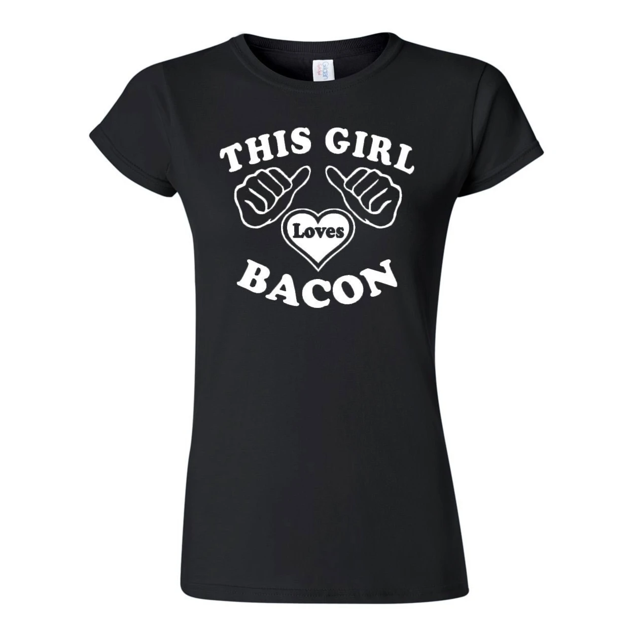 Городские рубашки женские This Loves футболка BACON | Женская одежда
