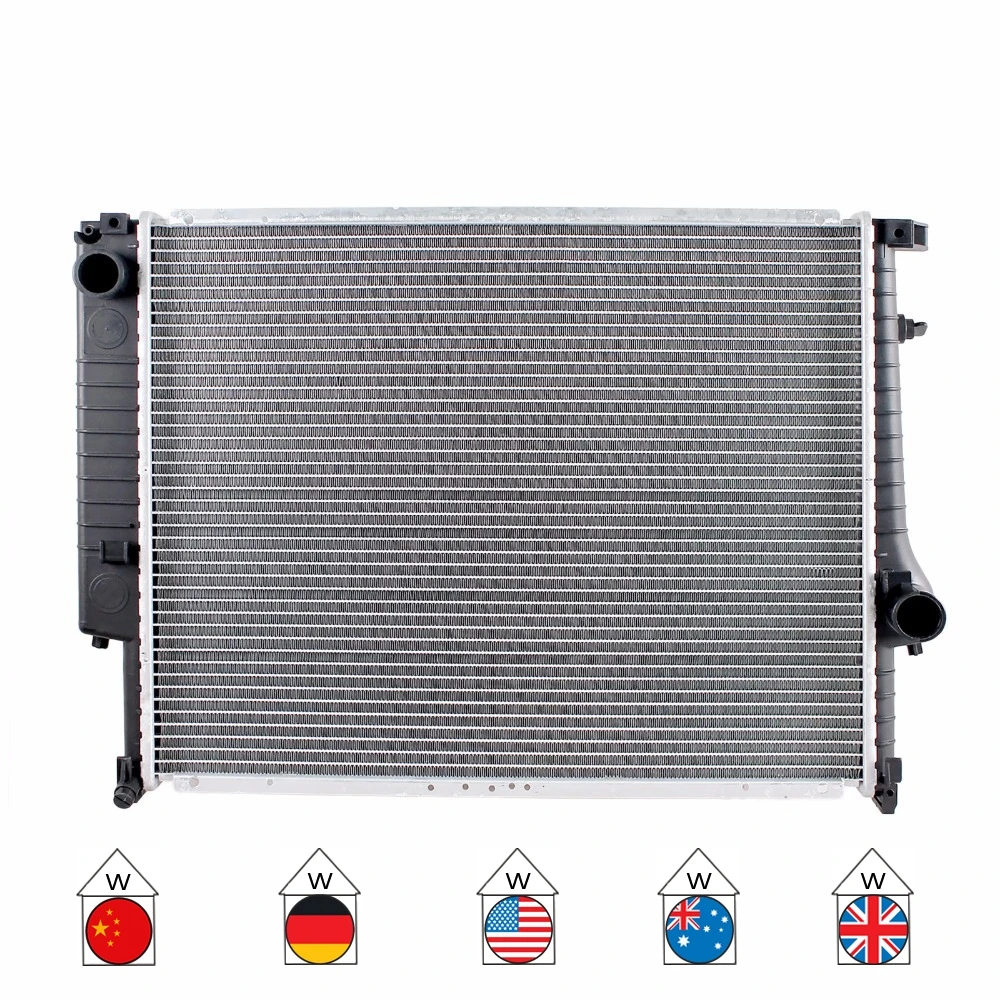 Автомобильный радиатор для BMW 3 серии E32 M30 MT 325 88 320i 323i 325i 328i 6Cyl 1719260 146078 2241 912