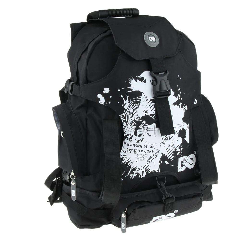 Четырехъядерным процессором кататься на коньках ролика сумка рюкзак Skatepack