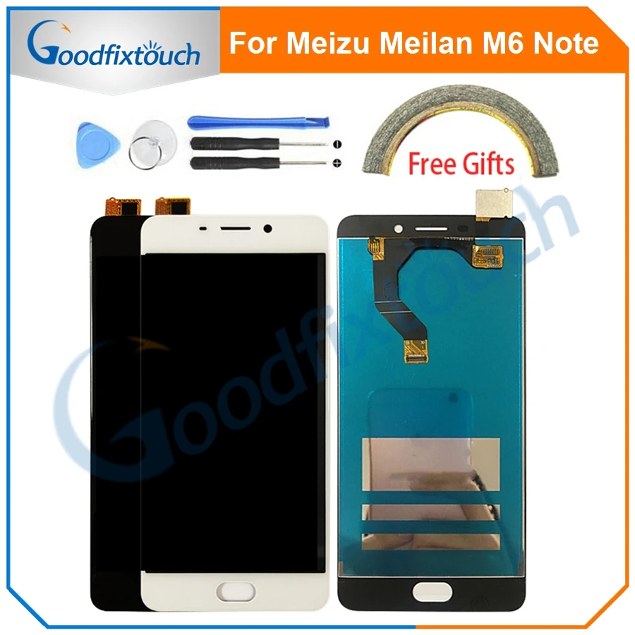 ЖК-экран для Meizu Meilan M6 Note ЖК-дисплей экран с дигитайзером в сборе 6 M721H M721Q запасная