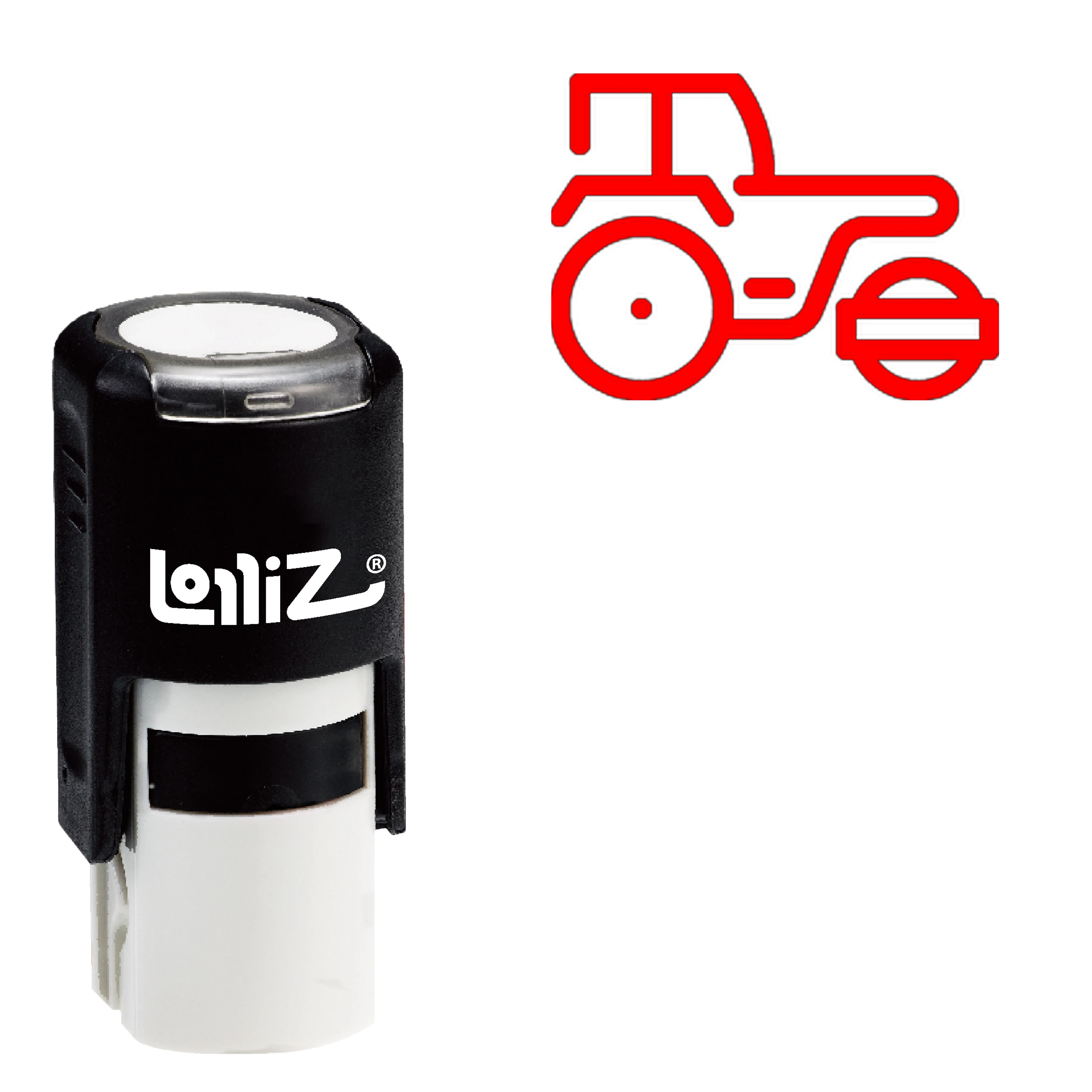 

LolliZ роллер самозаправляющийся резиновый штамп-Современная серия символов