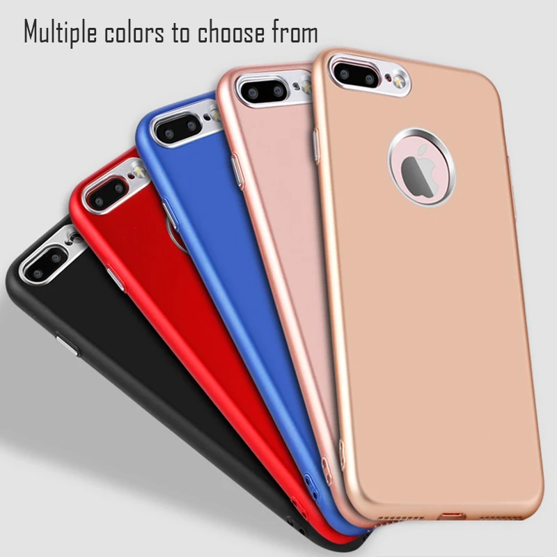 Чехол для iPhone 7 6S Plus 6 8 роскошный мягкий ТПУ ультра тонкий полный X XS Max XR чехлы