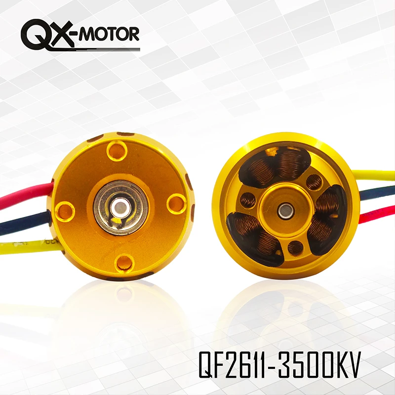 Бесщеточный двигатель QF2611 3500KV/55 мм для радиоуправляемых самолетов F22139/40 EDF 3