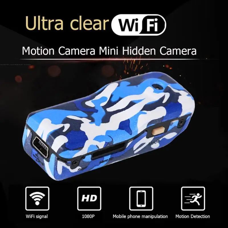 Mini Sports Camera 1080P WiFi Camcorder Support RTSP Android Portable Cameras App Remote Video Recording Dropshipping |