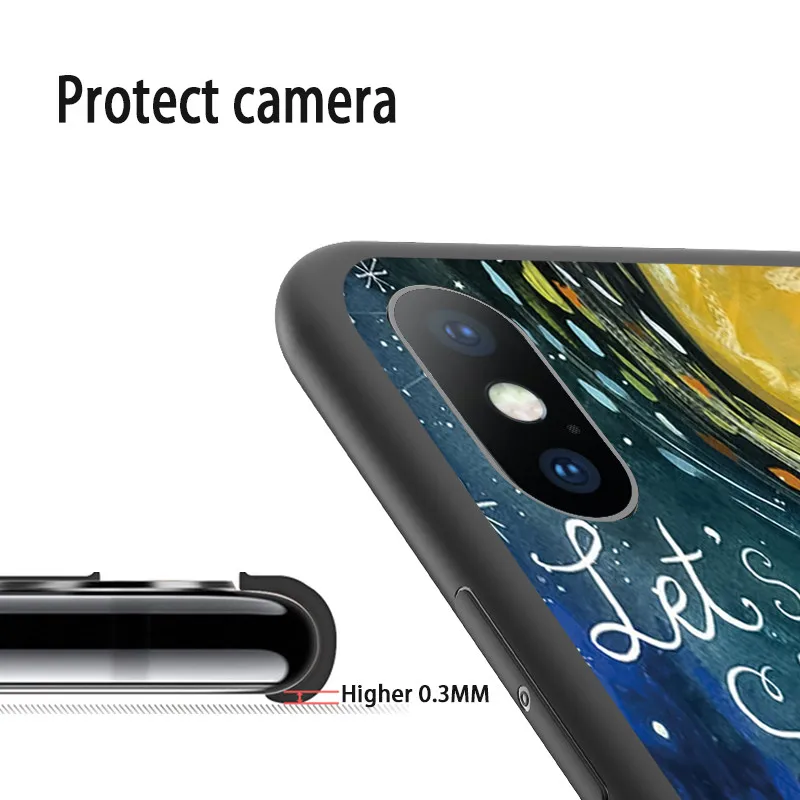 Чехол для телефона USLION iPhone X XS XR Xs Max чехол с изображением животного космоса