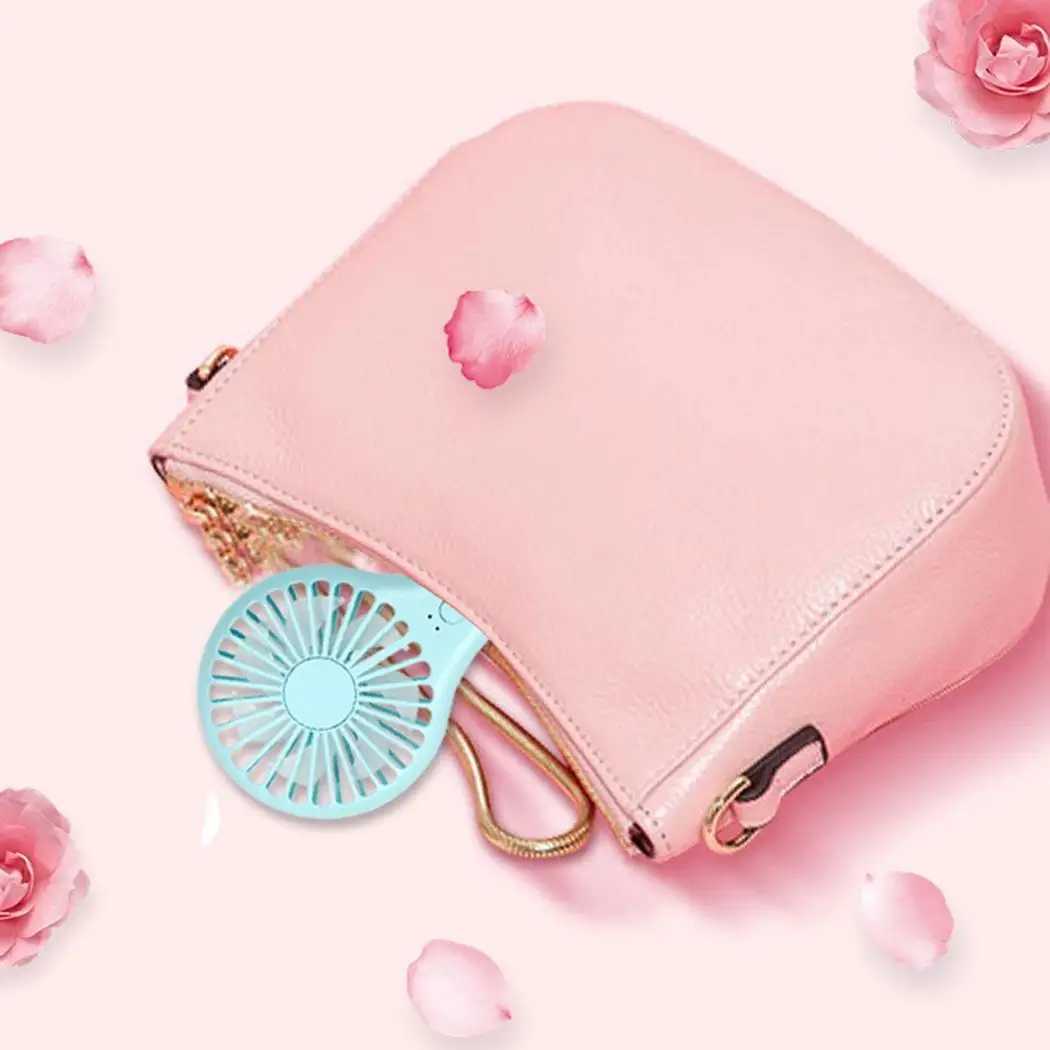 Портативный usb вентилятор перезаряжаемый мини настольный ручной электрический