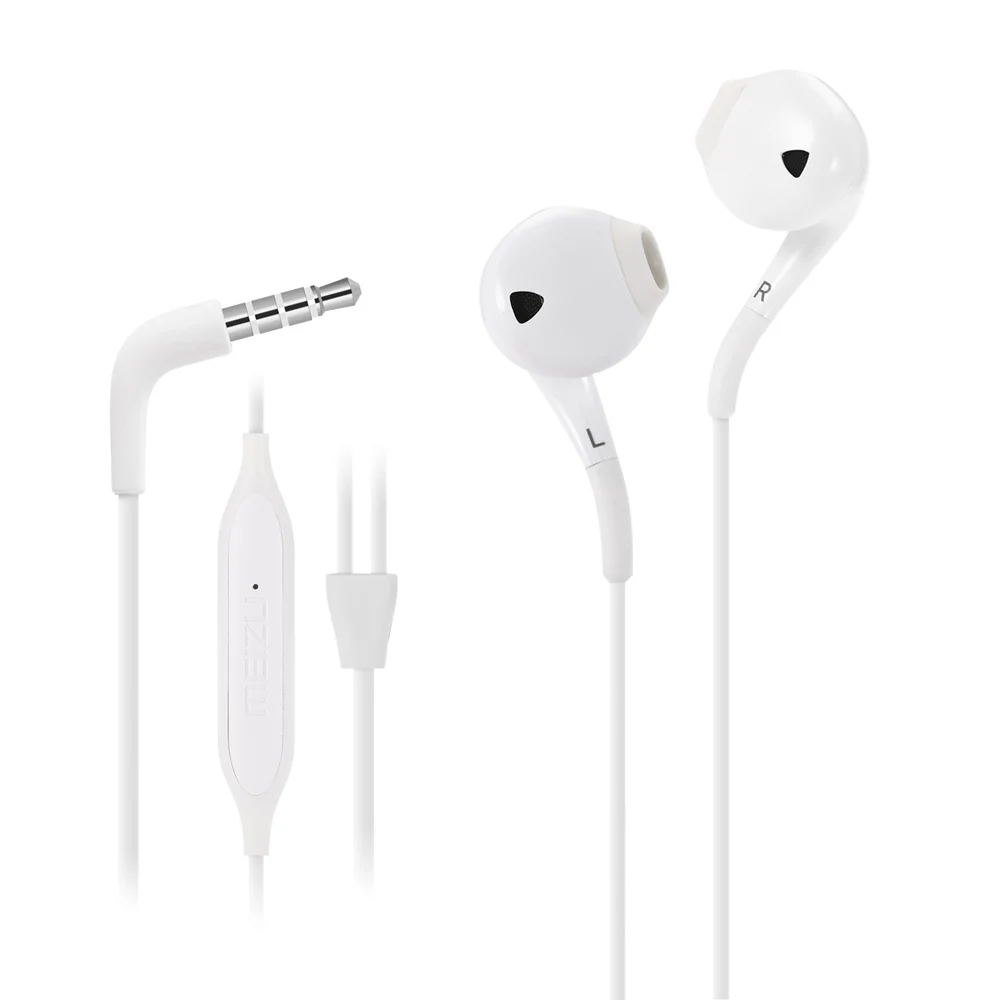 Meizu EP2X музыкальные наушники вкладыши с микрофоном на шнуре управления 32 Ом