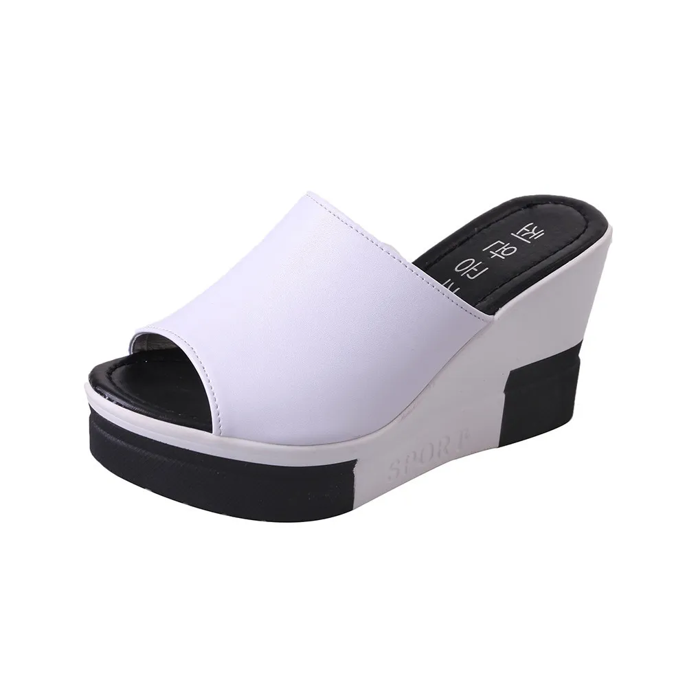 Женские летние сандалии Chinelos De Ver O Feminina Zapatillas Mujer римские с открытым носком