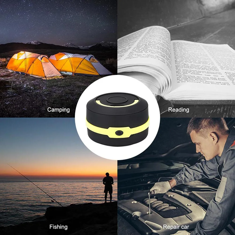 

Portable Camping Lantern Multifunction Retractable Mini Tent Light Emergency Lamp Pocket Outdoor Hard Light 3 Modes Flashlight