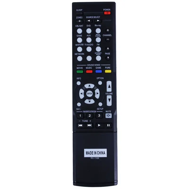 Пульт дистанционного управления Управление RC 1168 для DENON AVR1613 AVR1713 1912 1911 2312 3312