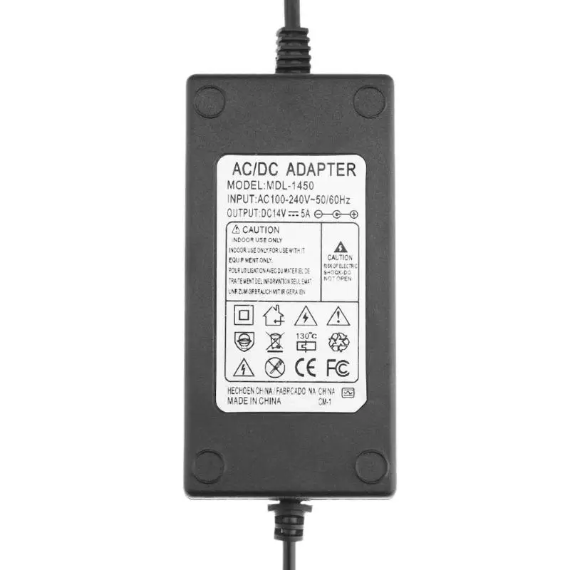 100 V 240 AC DC 14 5A Питание адаптер конвертер 5 5*2 2 1 мм|Адаптеры AC/DC| |