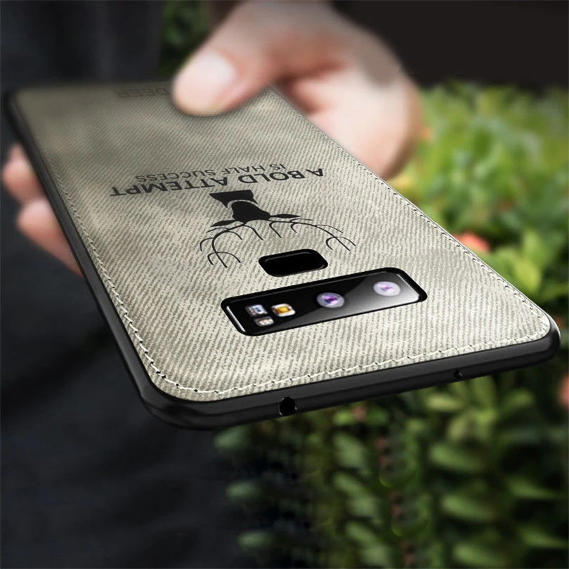 Чехол с узором из ТПУ ударопрочный чехол задняя крышка для Samsung Galaxy Note 8 9 S8 S9 Plus S7