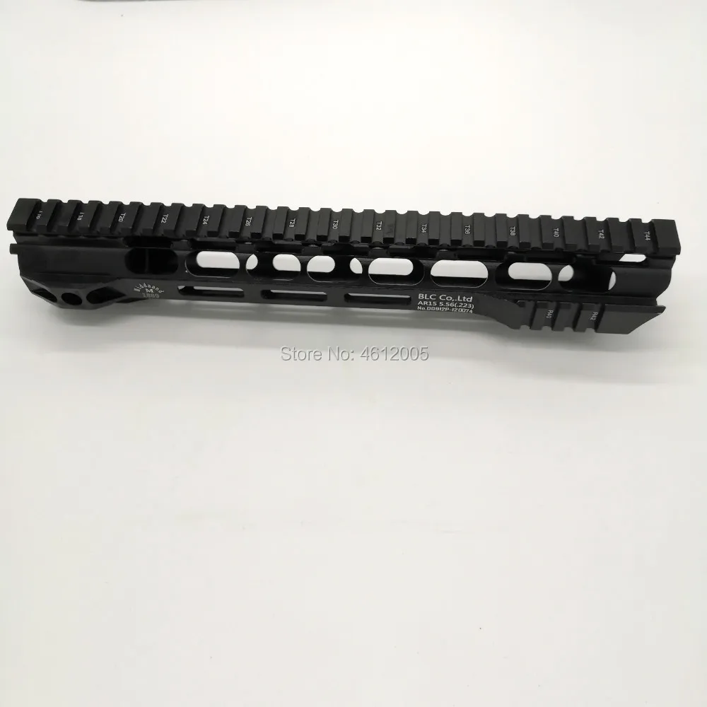 12 дюймов тактический MLOK трубчатое цевье супер тонкий ar 15 Handguard Quad Rail для M4
