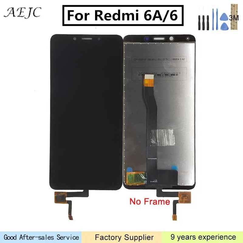 5 45 ''ЖК-дисплей для Xiaomi Redmi 6A 6 lcd сенсорный экран панель дисплей дигитайзер