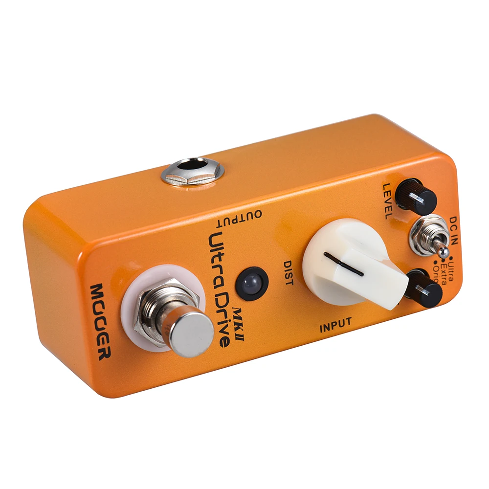 MOOER Ультра Привод MKII искажения гитарная педаль 3 режимами металлический корпус