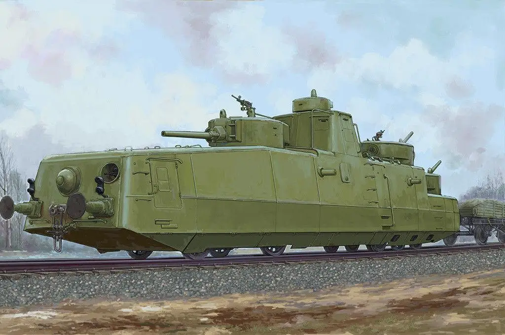 Модель модели Hobbyboss 85514 года советский строительный армированный поезд (поздний