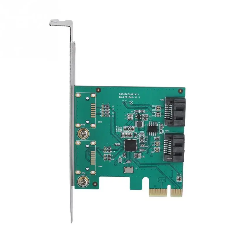 Высокая скорость PCI E до 2 * SATA порт RAID карта контроллера 6 Гбит/с|Платы расширения| |