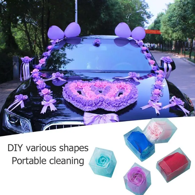 3 шт./кор. душистые мыла для душа с сердечками цветами лепестками роз