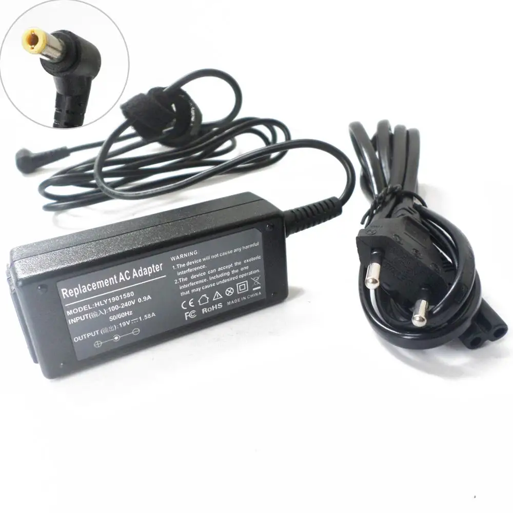 Адаптер питания для Toshiba Mini NB305-N440RD NB305-N440WH NB205-N325 NB205-N330BL NB500-10Z