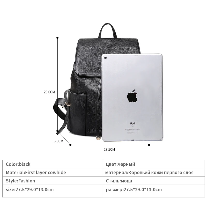 

LUCKYER BEAUTY mini backpack bags for women backpack waterproof school bookbag leather Retro fashion travel luxury girl lady