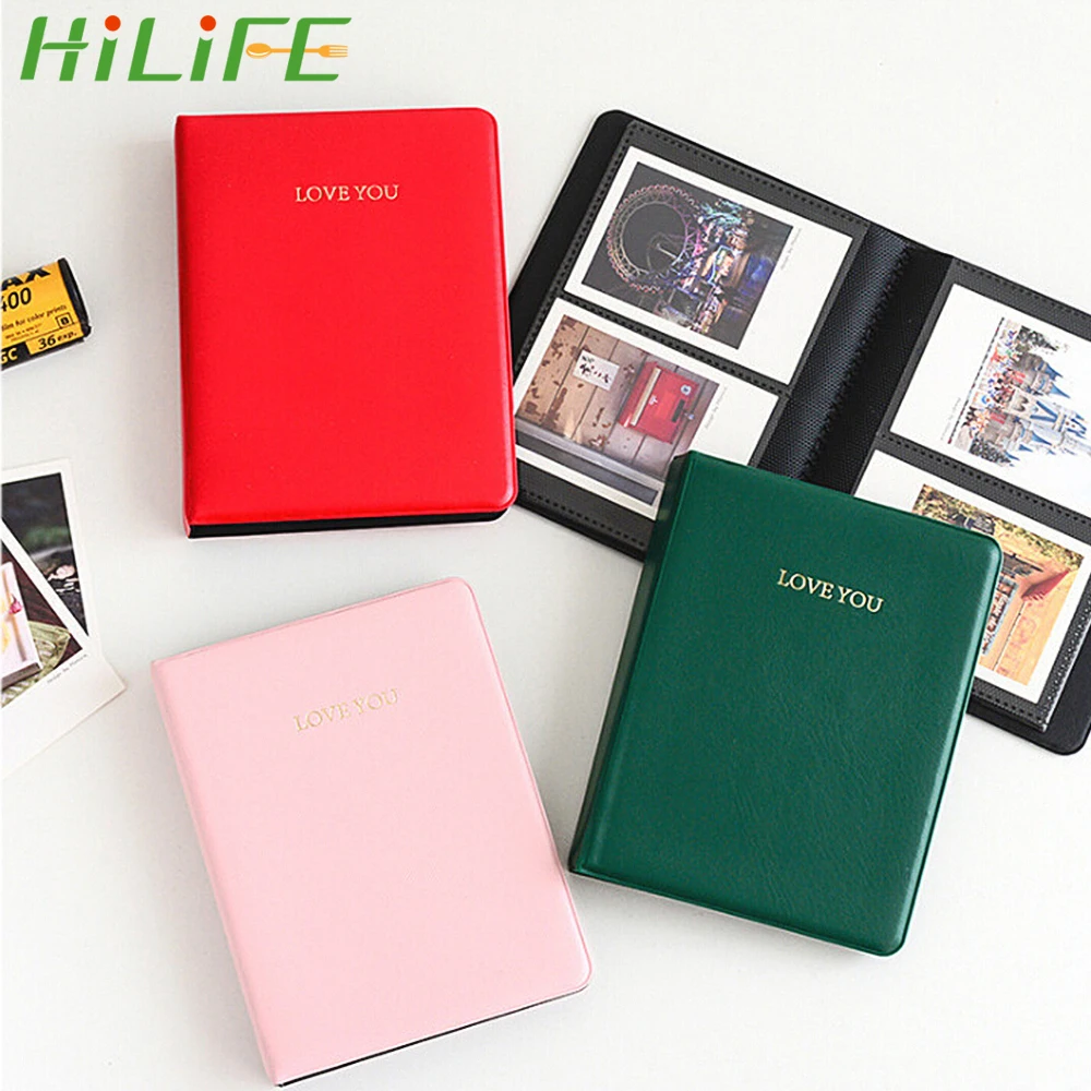 HILIFE Photography Albums Polaroid Photo For Instax Mini Film 8 Instant Picture Case Storage 64 Pockets 3 inch | Дом и сад