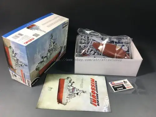 Модель Meng WB 004 Warship Builder Миссури (Q Edition) модель сборки милая|Наборы для моделей| |