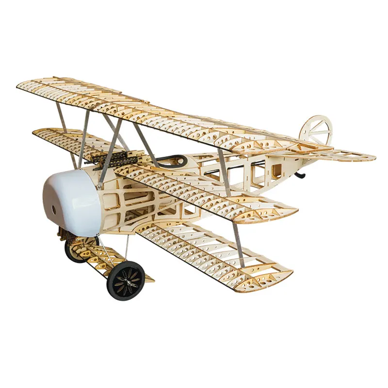 Классический Радиоуправляемый самолёт Fokker DR1 фотомодель 0 8 м Wingspan 4CH