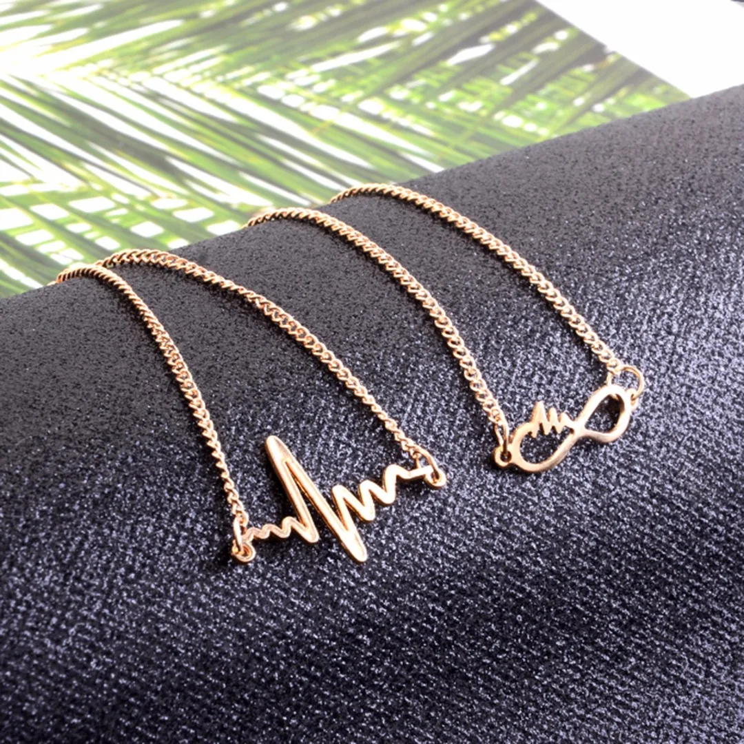 Charming Luxury Crystal Hollow Heart Bracelet Romantic Gold Color Hand Chain Elegant Women's Jewelry Bride Wedding Gifts 4pc/Set |