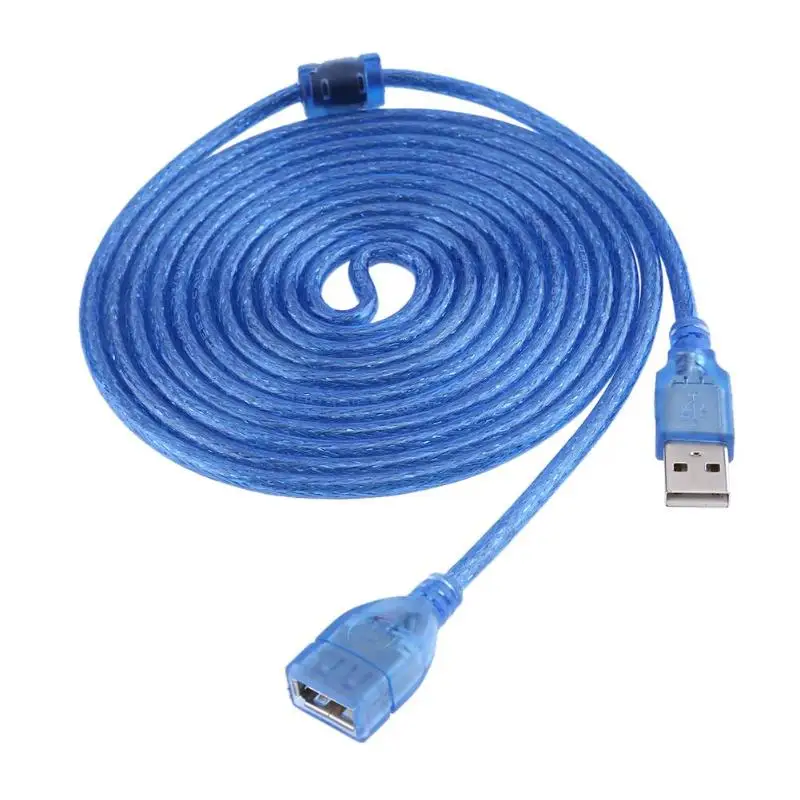 3 м Длина USB 2 0 порт медный сердечник удлинитель компьютерный периферийный с