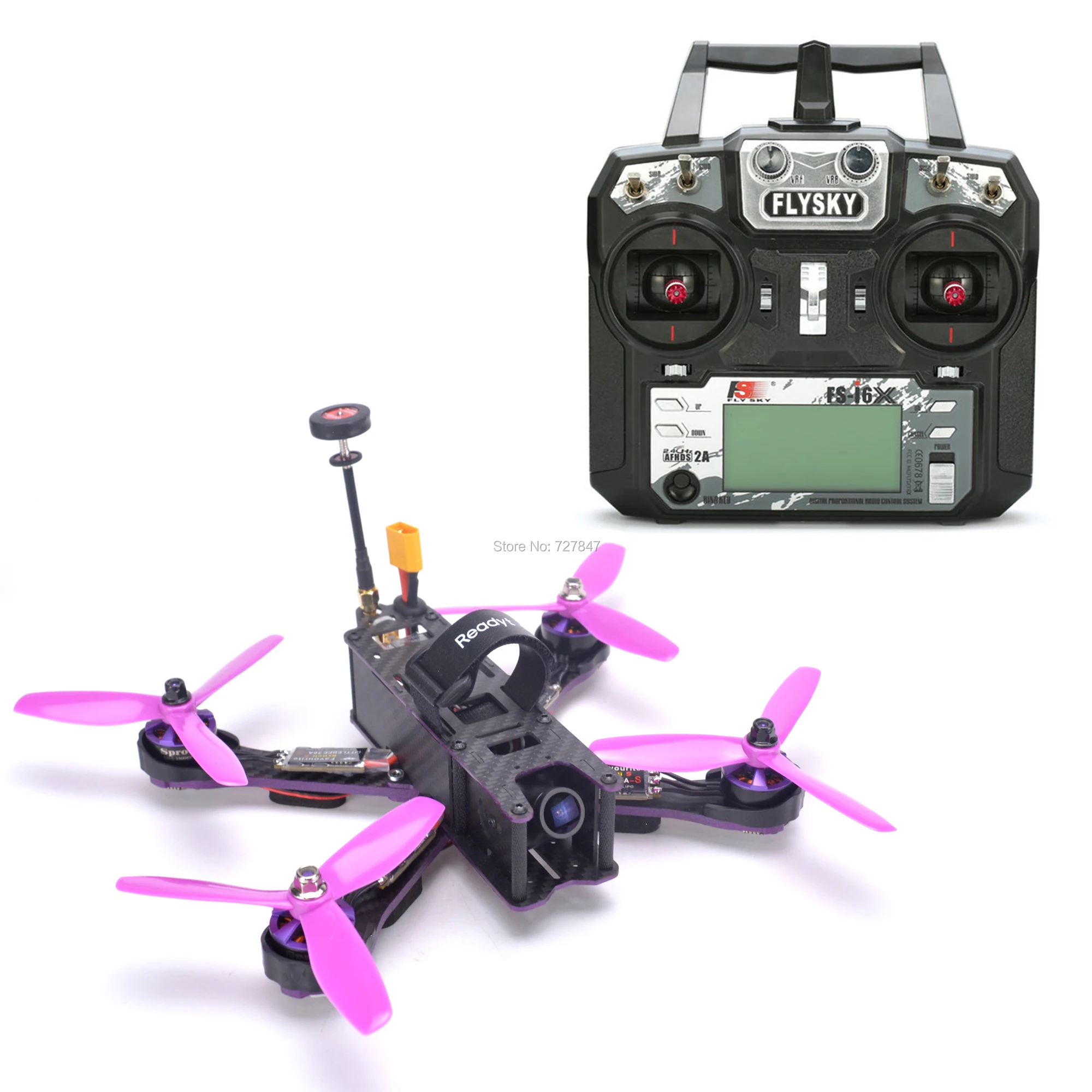 DIY X220 220 мм углеродное волокно F4 PDB управление полетом 2205 2300KV двигатель Littlebee 30A BLHeli