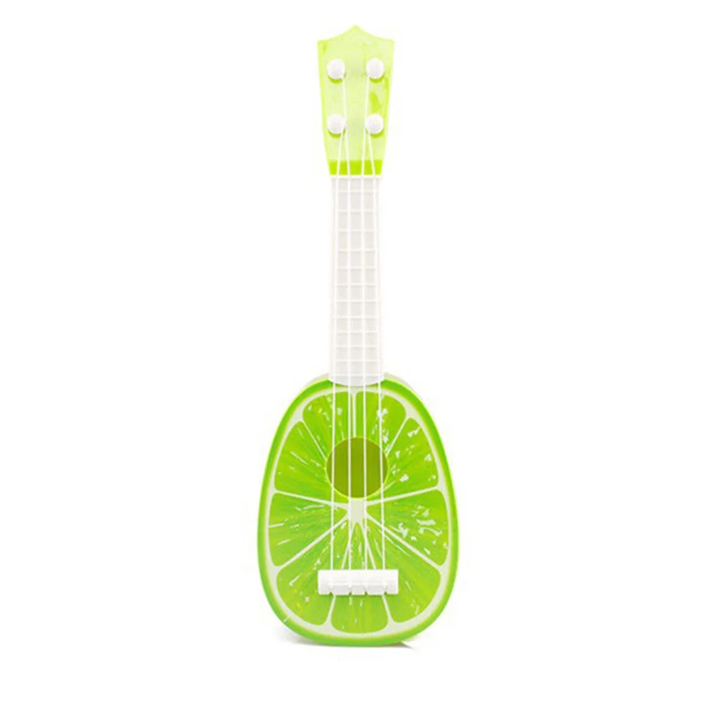 Модная мини-гитара детская игрушка фруктовая музыкальная гитара инструмент