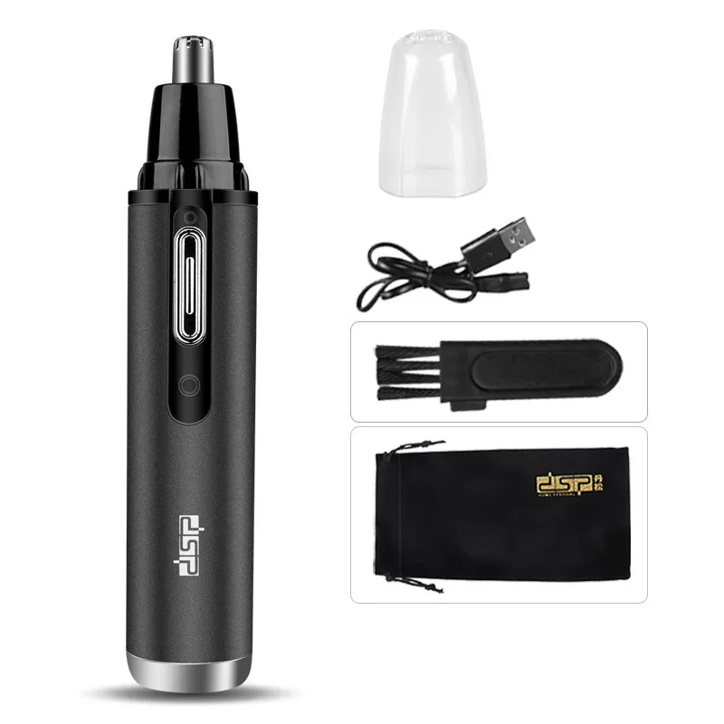 

Rechargeable Men Electric Hair Trimmer Multi-functional USB Nose Ear Hair Beard Eyebrow Shaver Hair Scraper