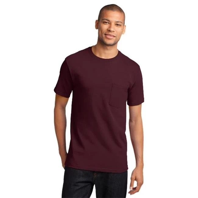 Порт и компания PC61PT мужские Essential безрукавки с карманами Athletic Maroon-Large Tall |