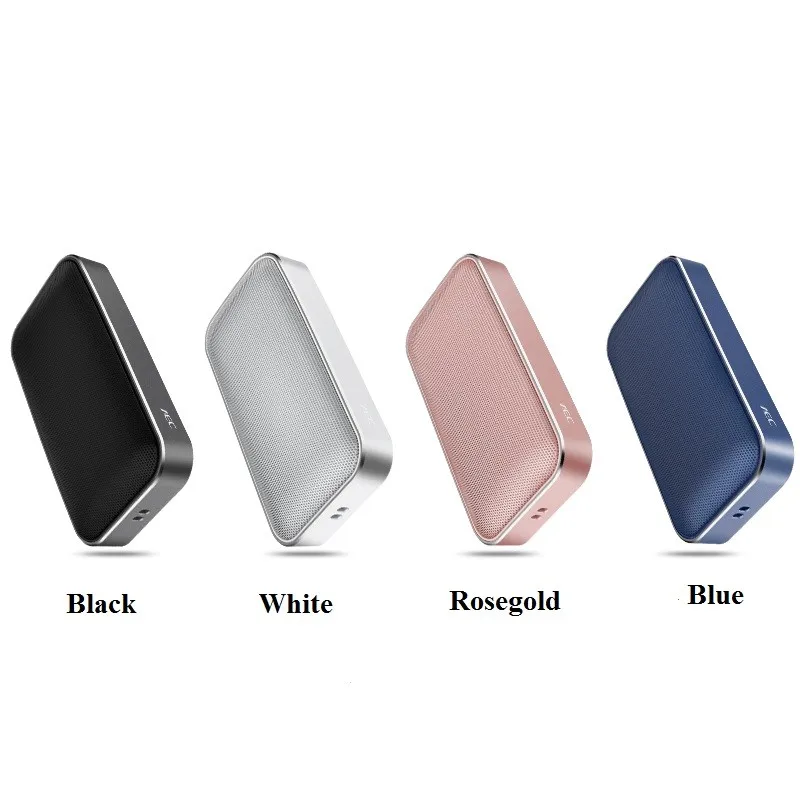AEC BT207 Портативная Беспроводная Карманная bluetooth колонка мини металлическая