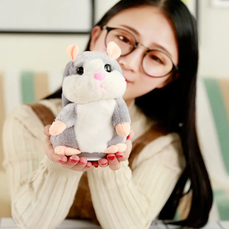 Speaking Talking Sound Record Hamster Sweet Animals Toys For Children Stuffed &amp Plush Sweetie | Игрушки и хобби